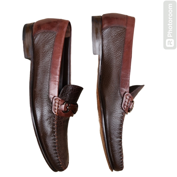 Mezlan men's size 8.5 US brown - Picture 1 of 8